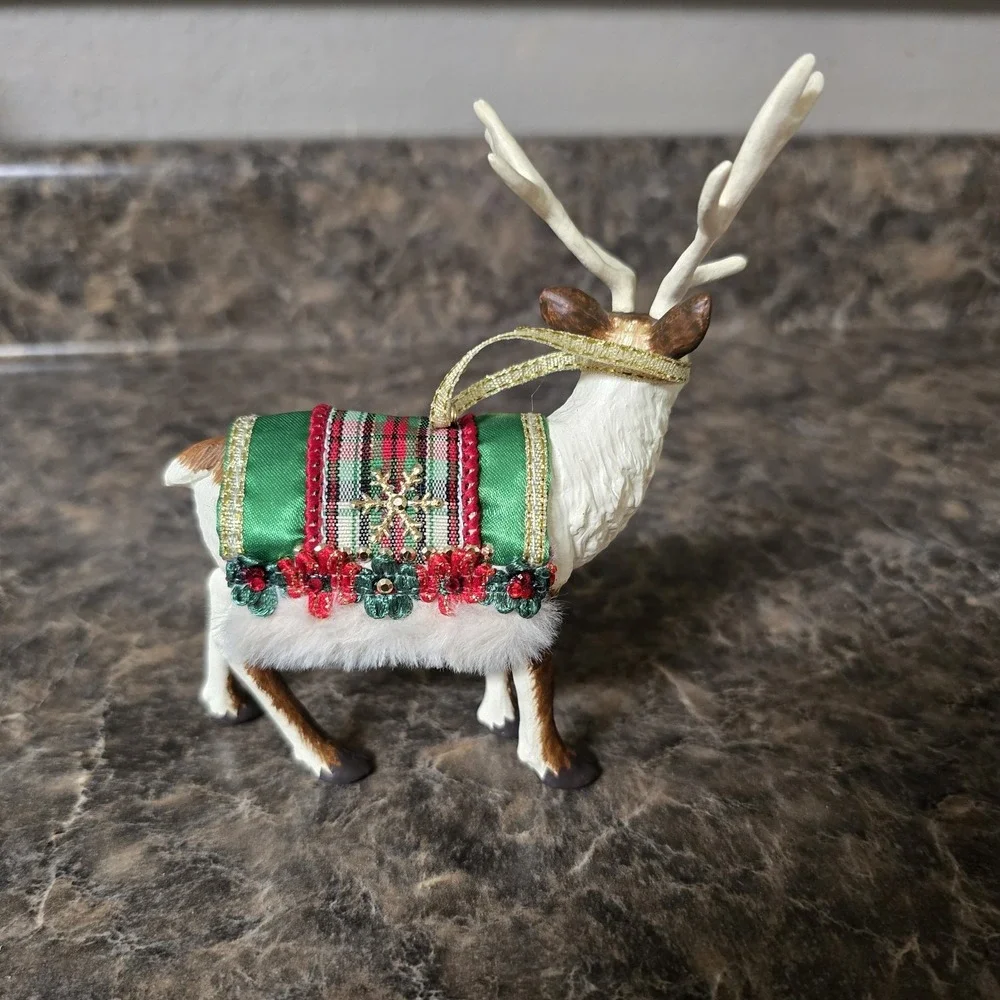 Hallmark Ornament 2019 FATHER CHRISTMAS'S REINDEER Limited Edition